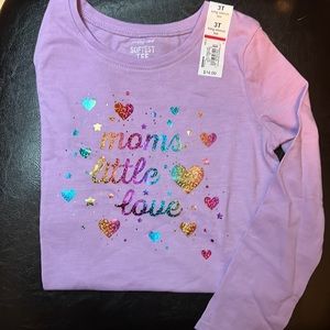 Jumping Beans Girls long sleeve T-shirt size 3T